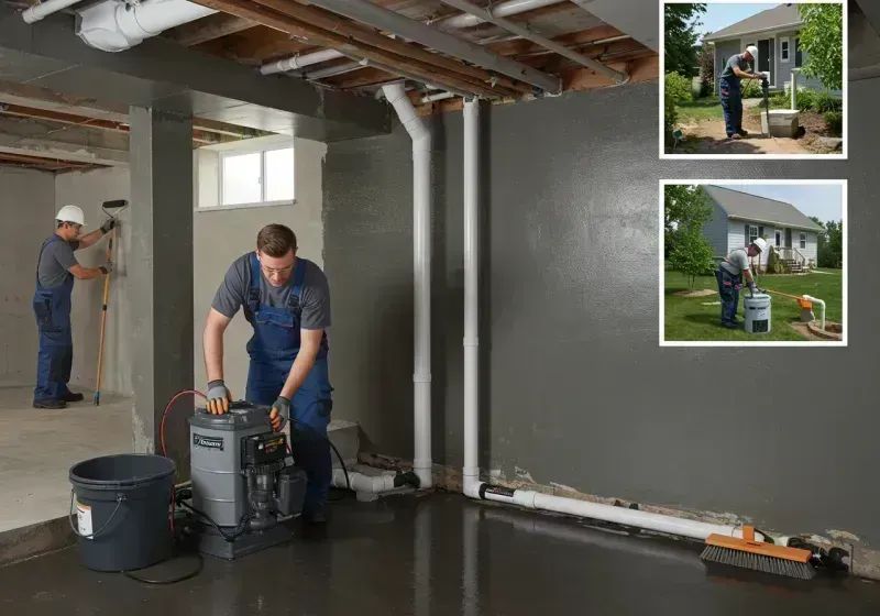 Basement Waterproofing and Flood Prevention process in Kankakee County, IL